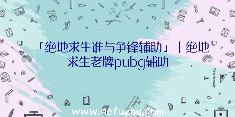 「绝地求生谁与争锋辅助」|绝地求生老牌pubg辅助